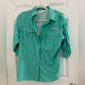 Columbia button up shirt